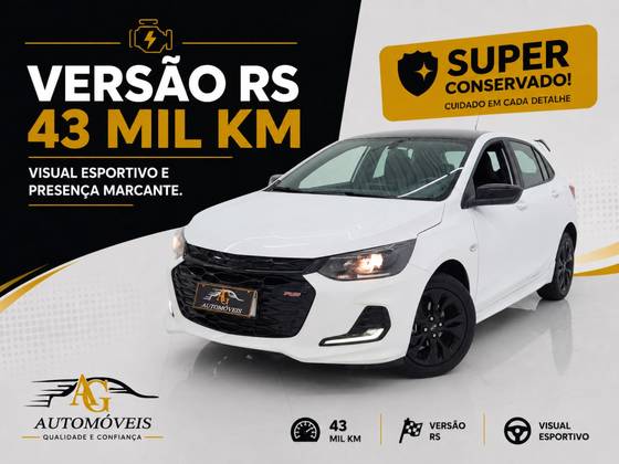 CHEVROLET ONIX 1.0 TURBO FLEX RS AUTOMÁTICO
